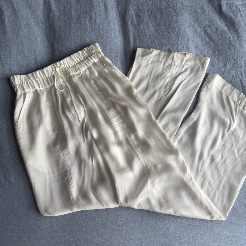 Manning Cartell Ivory Satin Trousers